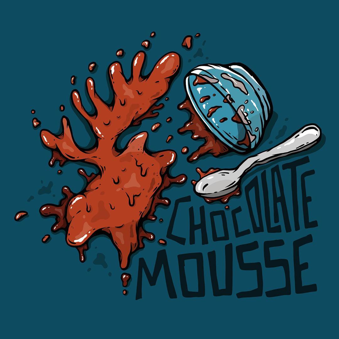 Chocolate Mousse Illustration