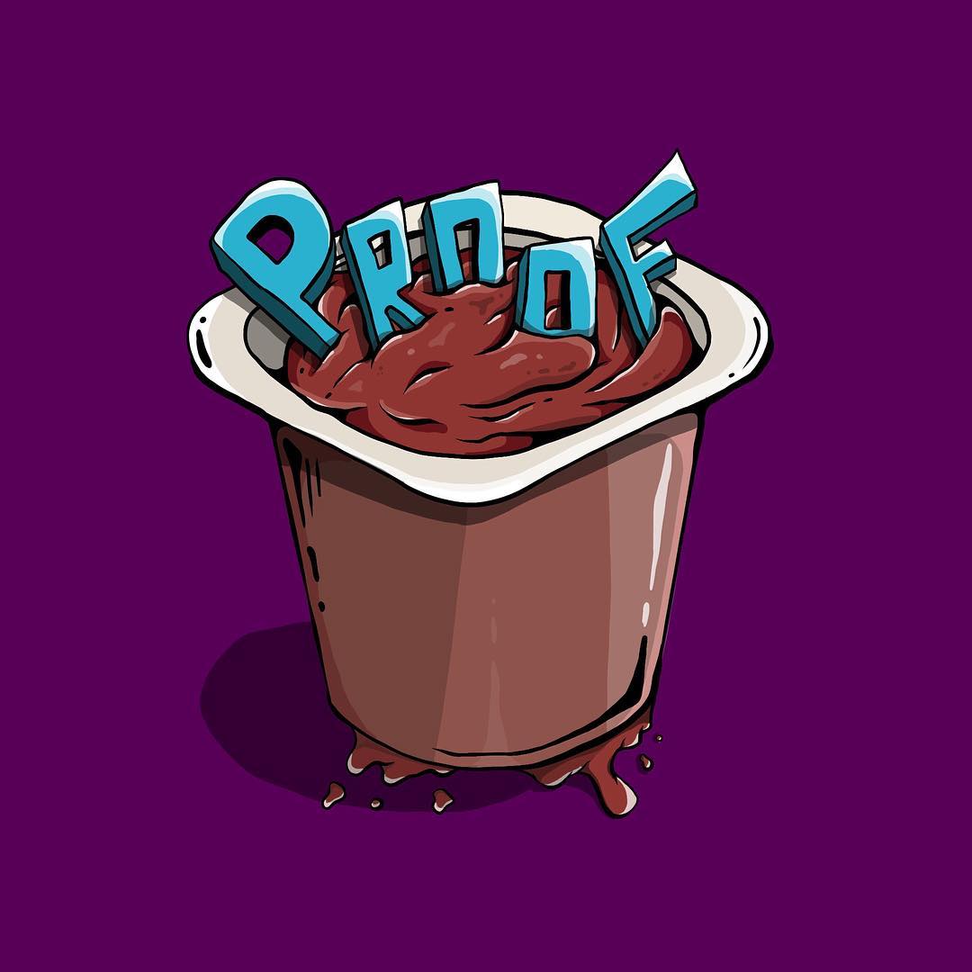 Proof is in the Pudding Illustration