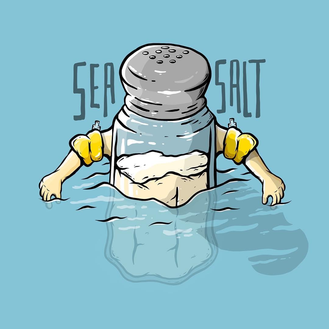 Sea Salt Illustration
